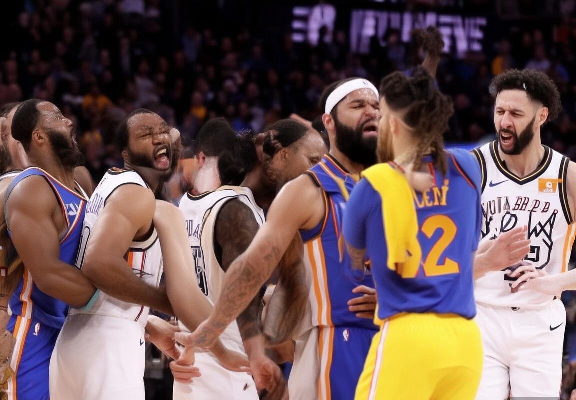 2023年2月12日NBA雷霆VS勇士冲突事件全面分析：背景、经过、球迷反响与影响评估